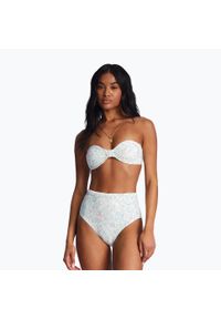 Góra od stroju kąpielowego Billabong Sweet Oasis Tanlines Bandeau. Kolor: biały