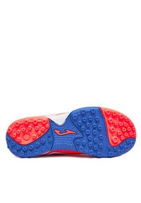 Joma Buty do piłki nożnej Toledo Jr 2507 TOJS2507TF Koralowy. Kolor: pomarańczowy. Materiał: skóra #7