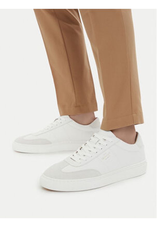 GANT - Gant Sneakersy 32633230 Biały. Kolor: biały. Materiał: zamsz, skóra