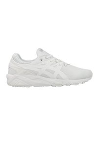 Buty do chodzenia damskie Asics Gelkayano Trainer Evo. Zapięcie: sznurówki. Kolor: biały. Materiał: materiał, syntetyk, tkanina. Szerokość cholewki: normalna. Sport: turystyka piesza