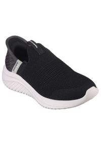 skechers - Buty do chodzenia damskie Skechers Ultra Flex 3.0 Smooth Step. Zapięcie: bez zapięcia. Kolor: biały, wielokolorowy, czarny, szary. Materiał: syntetyk, tkanina, materiał. Szerokość cholewki: normalna. Sport: turystyka piesza