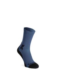 Skarpety biegowe X-Socks Run Discover Crew. Kolor: niebieski. Sport: bieganie