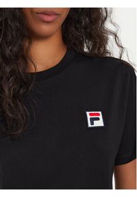 Fila T-Shirt FAW0698 Czarny Regular Fit. Kolor: czarny. Materiał: bawełna