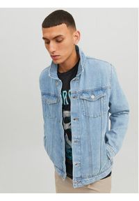 Jack & Jones - Jack&Jones Kurtka jeansowa Jean 12223612 Niebieski Regular Fit. Kolor: niebieski. Materiał: bawełna #6