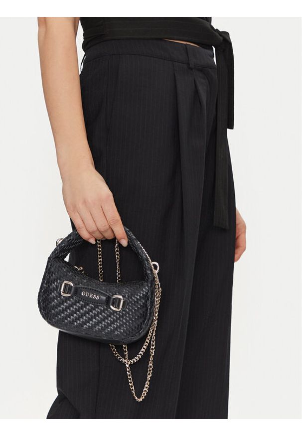 Guess Torebka HWWG95 30730 Czarny. Kolor: czarny. Materiał: skórzane