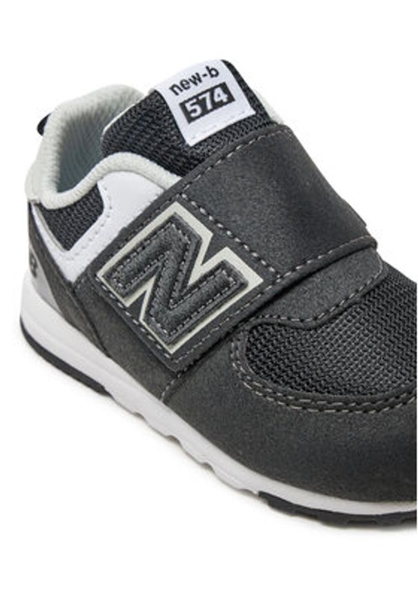 New Balance Sneakersy NW574BK Czarny. Kolor: czarny. Materiał: skóra. Model: New Balance 574