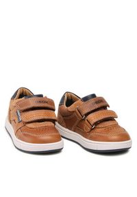 Geox Sneakersy B Trottola B. A B2543A 0CL22 C5GF4 M Brązowy. Kolor: brązowy. Materiał: skóra #6