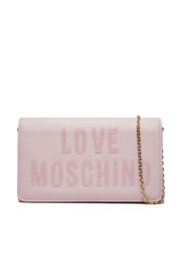 Love Moschino - Torebka LOVE MOSCHINO. Kolor: różowy