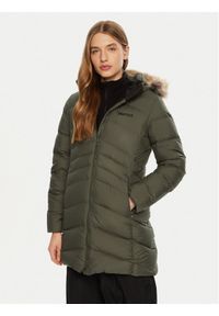 Marmot Płaszcz zimowy Montreal M15838 Zielony Regular Fit. Kolor: zielony. Materiał: syntetyk. Sezon: zima