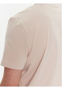 Guess T-Shirt Chile Z3GI11 J1314 Beżowy Slim Fit. Kolor: beżowy. Materiał: bawełna
