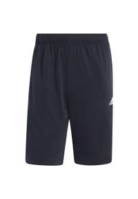 Adidas - Spodenki rozgrzewające z 3 paskami adidas Essentials. Kolor: biały, wielokolorowy, niebieski