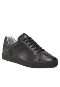 Sneakersy Caprice 9-23640-28 Black/Black 009. Kolor: czarny. Materiał: skóra