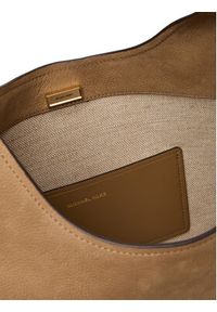 MICHAEL Michael Kors Torebka Nolita Large 30F4GY5H3T Brązowy. Kolor: brązowy. Materiał: skórzane