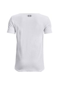 Koszulka chłopięca Under Armour Sportstyle Logo SS. Kolor: biały