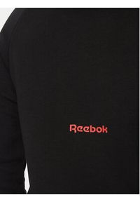 Reebok Bluza 100214852 Czarny Regular Fit. Kolor: czarny. Materiał: bawełna
