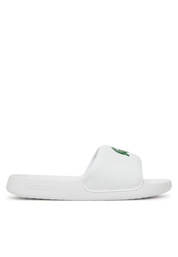 Klapki Lacoste. Kolor: biały