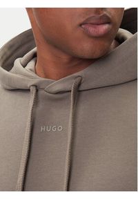 Hugo - HUGO Dres Dapodayote 50492581 Beżowy Relaxed Fit. Kolor: beżowy. Materiał: bawełna #5