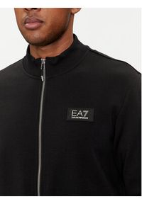 EA7 Emporio Armani Bluza 3DPM83 PJUEZ 1200 Czarny Regular Fit. Kolor: czarny. Materiał: bawełna #3