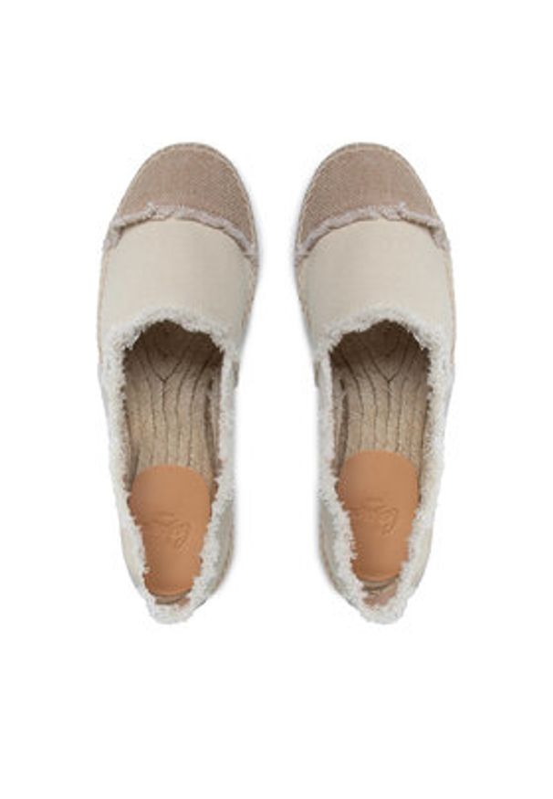 Castañer Espadryle Kampala/001 021852-203 Beżowy. Kolor: beżowy. Materiał: materiał