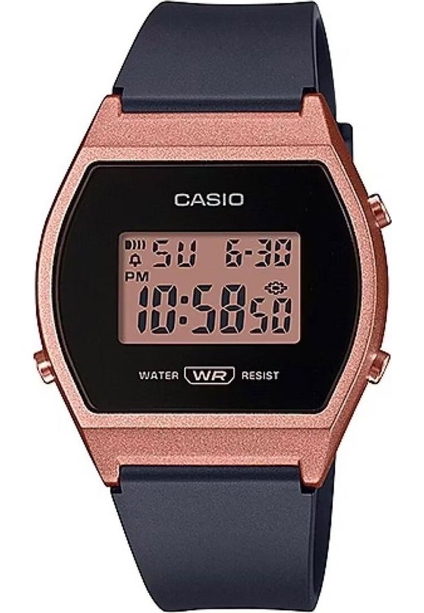 Zegarek Casio Zegarek marki Casio model LW-204 kolor Czarny. Akcesoria damski. Sezon: Cały rok NoSize. Kolor: czarny