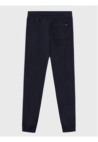 TOMMY HILFIGER - Tommy Hilfiger Spodnie dresowe Graphic KB0KB07839 D Granatowy Regular Fit. Kolor: niebieski. Materiał: bawełna