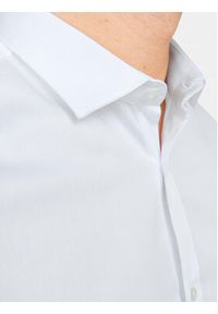 Jack & Jones - Jack&Jones Koszula Parma 12097662 Biały Super Slim Fit. Kolor: biały. Materiał: bawełna #4