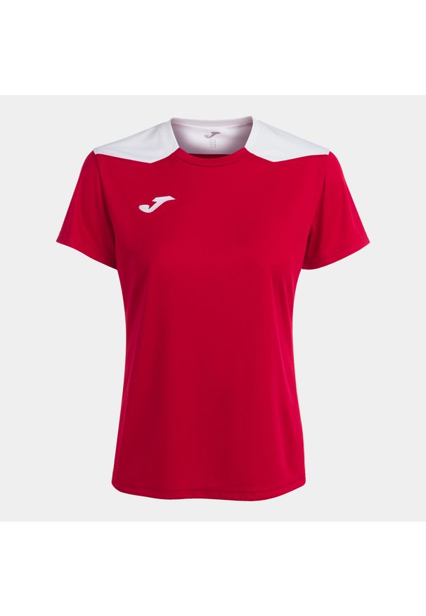 Koszulka do piłki nożnej damska Joma Championship VI. Kolor: wielokolorowy, biały, czerwony. Sport: piłka nożna