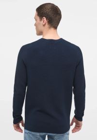 Męski Sweter Mustang Style Emil C Basic Total Eclipse 1014115 5226 #8