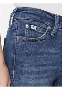 Calvin Klein Jeans Jeansy J20J222447 Niebieski Skinny Fit. Kolor: niebieski
