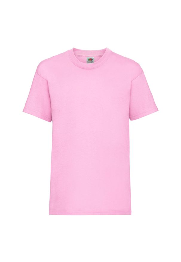 FRUIT OF THE LOOM - Koszulka Dziecięca Valueweight. Kolor: różowy