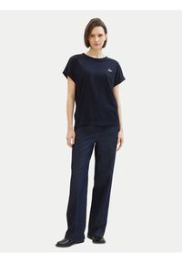 Tom Tailor T-Shirt 1040578 Granatowy Regular Fit. Kolor: niebieski. Materiał: bawełna #4