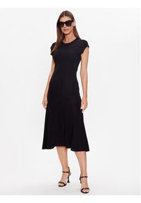 Calvin Klein Sukienka codzienna K20K205860 Czarny Regular Fit. Okazja: na co dzień. Kolor: czarny. Materiał: wiskoza. Typ sukienki: proste. Styl: casual