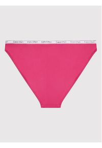 Calvin Klein Swimwear Strój kąpielowy Logo Tape KY0KY00008 Różowy. Kolor: różowy. Materiał: syntetyk #4