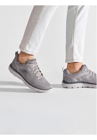 skechers - Skechers Sneakersy Brisbane 232057/LTGY Szary. Kolor: szary. Materiał: materiał #7