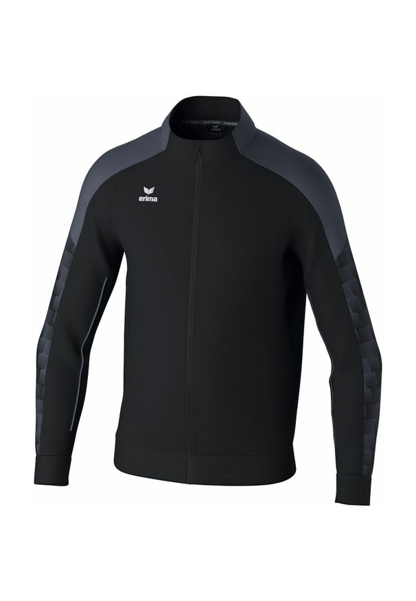 ERIMA - Kurtka z dresu Erima Evo Star. Kolor: szary, wielokolorowy, czarny. Materiał: dresówka. Długość rękawa: raglanowy rękaw