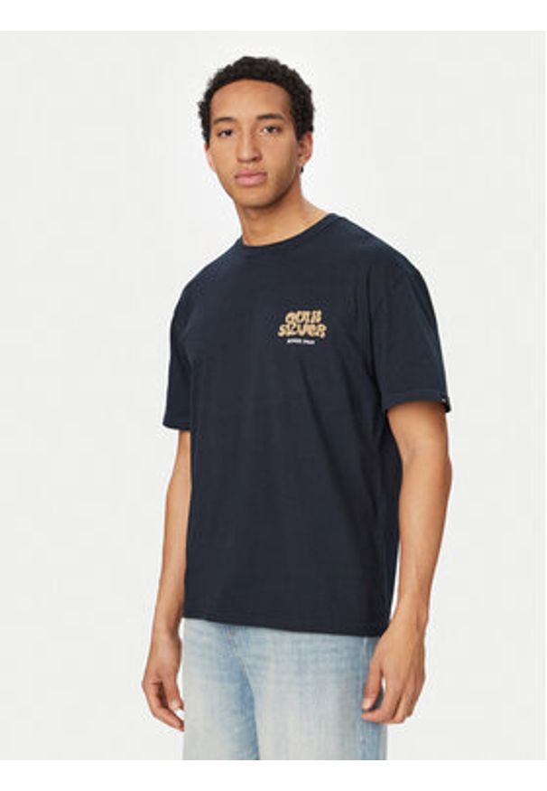 Quiksilver T-Shirt Fruits Tide EQYZT08296 Czarny Regular Fit. Kolor: czarny. Materiał: bawełna