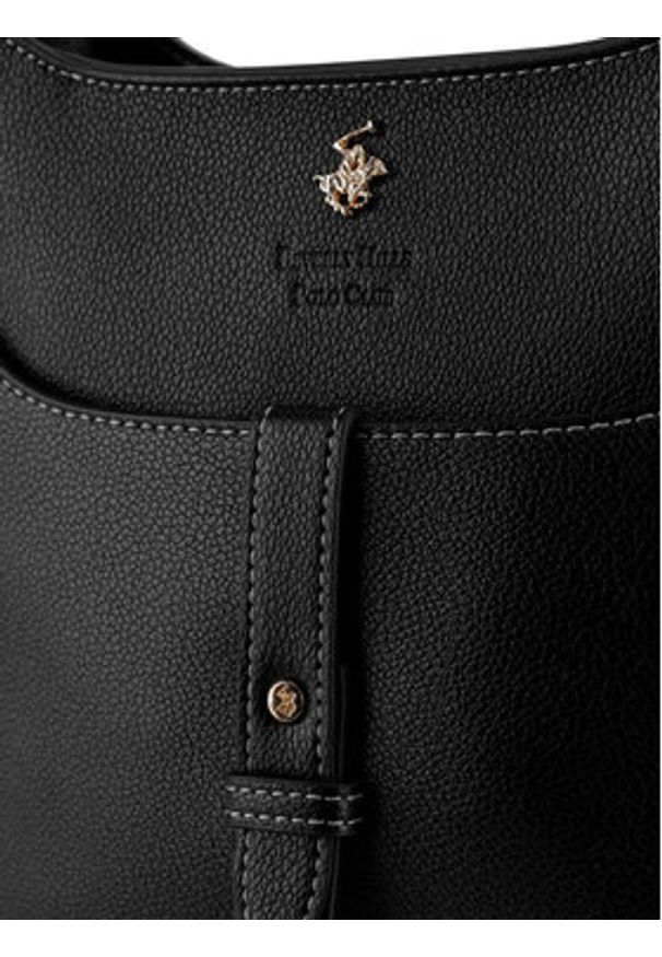 Beverly Hills Polo Club Torebka BHPC-C-016-07 Czarny. Kolor: czarny