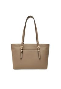 MICHAEL Michael Kors Torebka Quinn 30T5GQNT2L Beżowy. Kolor: beżowy. Materiał: skórzane #6