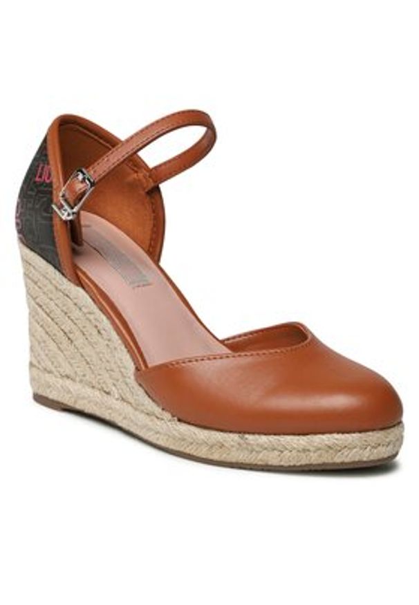 Liu Jo Espadryle Damita 01 SA3087 EX111 Brązowy. Kolor: brązowy. Materiał: skóra