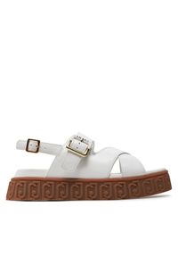 Liu Jo Sandały Lovely Sandal 01 BA4131 P0102 Biały. Kolor: biały. Materiał: skóra