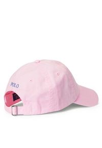 Polo Ralph Lauren Czapka z daszkiem 211912843016 Różowy. Kolor: różowy. Materiał: materiał, bawełna
