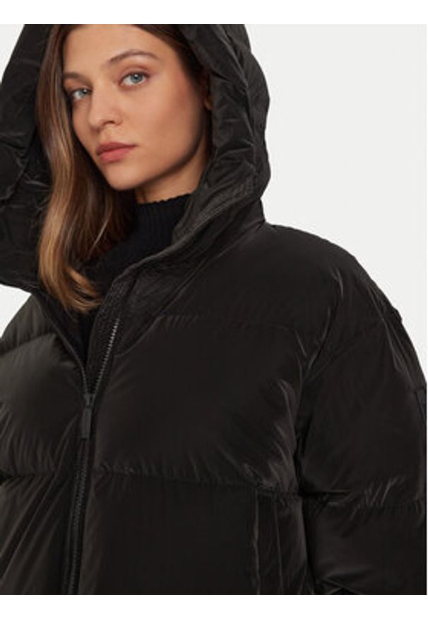 Bomboogie Kurtka puchowa Riga JW8139TGLP5 Czarny Regular Fit. Kolor: czarny. Materiał: syntetyk