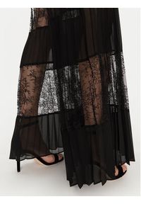 TwinSet - TWINSET Spodnie palazzo 251TP2782 Czarny Wide Leg. Kolor: czarny. Materiał: syntetyk #4