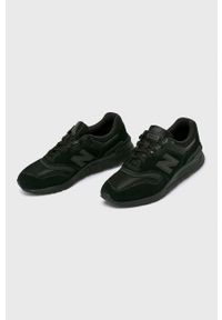 New Balance 997H Triple Black CM997HCI. Nosek buta: okrągły. Zapięcie: sznurówki. Kolor: czarny. Materiał: materiał, skóra, guma #3