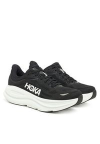 HOKA - Hoka Buty do biegania Bondi 9 Wide 1162013 Czarny. Kolor: czarny. Materiał: materiał #5