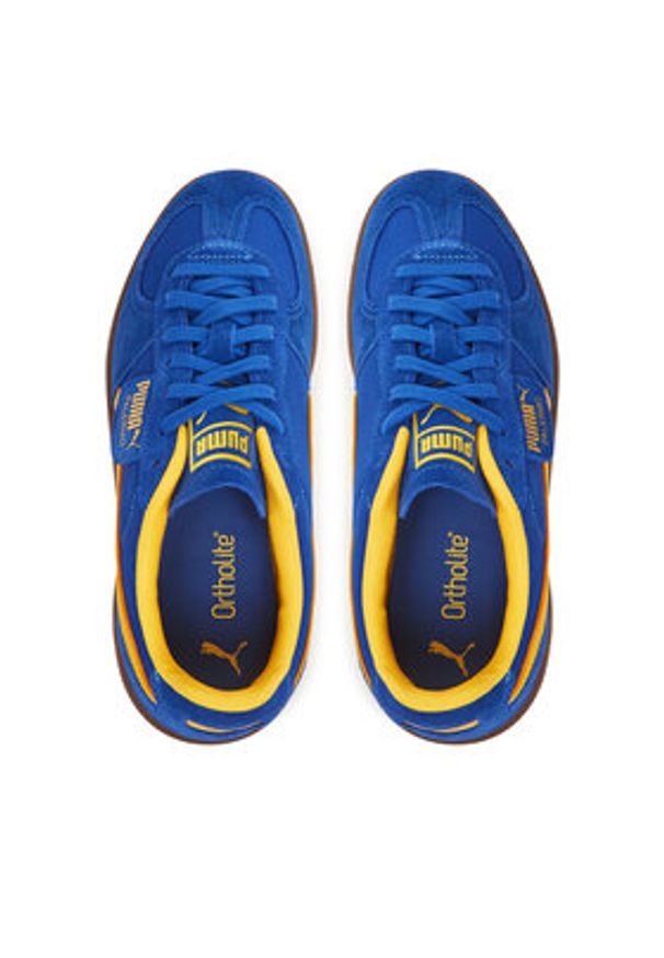 Puma Sneakersy Palermo Vintage Update 401364 02 Granatowy. Kolor: niebieski. Materiał: zamsz, skóra