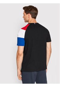 Le Coq Sportif T-Shirt 2210553 Czarny Regular Fit. Kolor: czarny. Materiał: bawełna #2