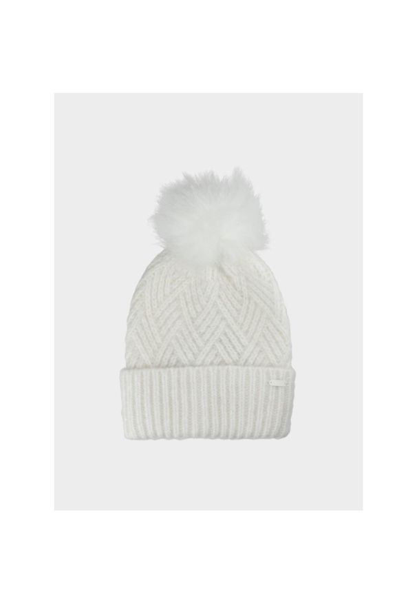 4f - Czapka Dziecięca 4F. Kolor: beżowy