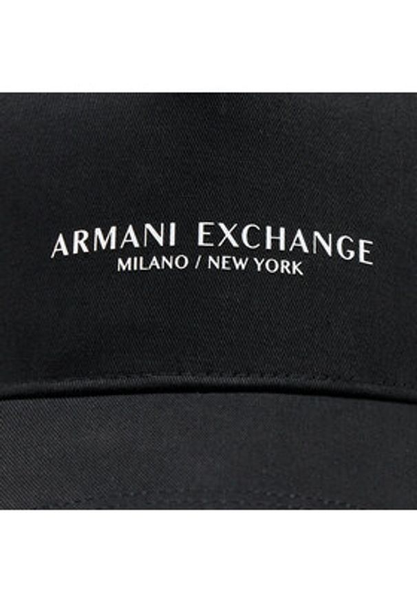 Armani Exchange Czapka z daszkiem 944207 3R130 00020 Czarny. Kolor: czarny. Materiał: materiał, bawełna