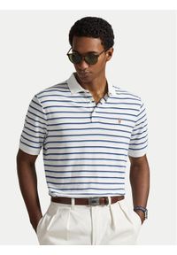Polo Ralph Lauren Polo 710974586500 Biały Custom Slim Fit. Typ kołnierza: polo. Kolor: biały. Materiał: bawełna #1